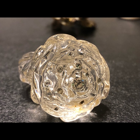 Crystal Rose ring - Picture 1 of 4